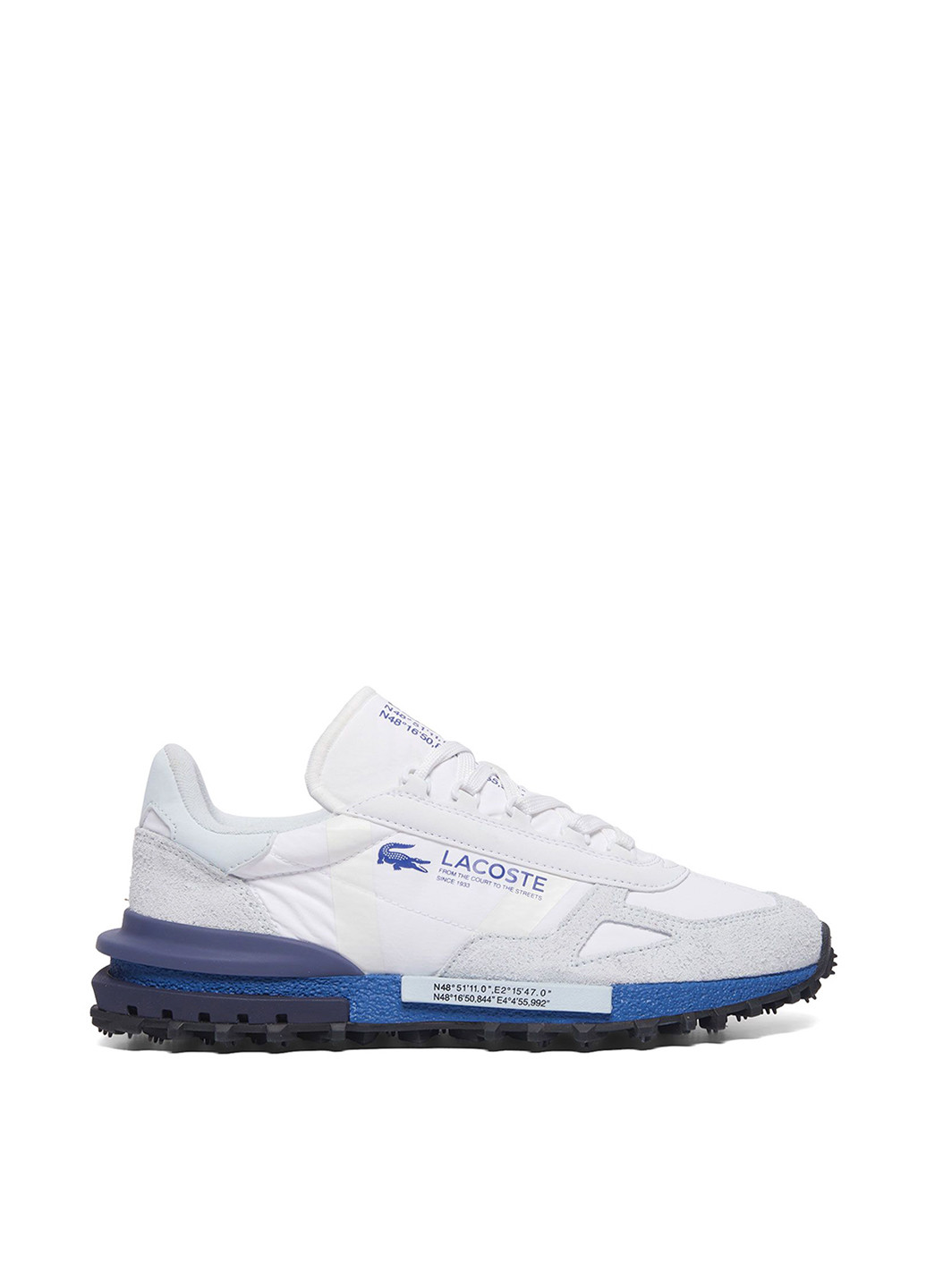 Белые демисезонные кроссовки Lacoste ELİTE ACTİVE
