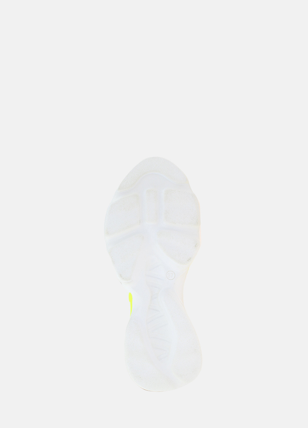 Белые демисезонные кроссовки rw561 белый-салатовый Wings