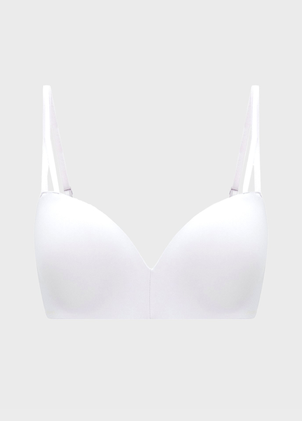 Сиреневый бесшовный бюстгальтер Calvin Klein без косточек полиамид