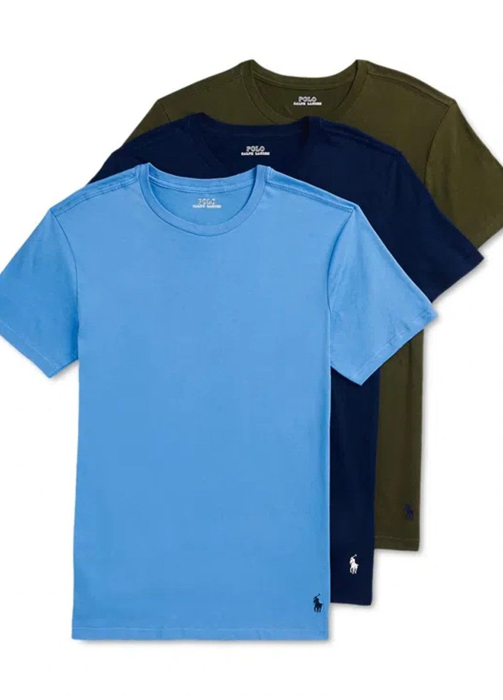 Комбинированная футболка (3 шт.) с коротким рукавом Ralph Lauren