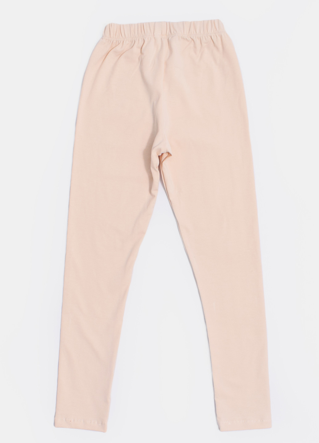 Бежевые кэжуал демисезонные со средней талией брюки Фламинго