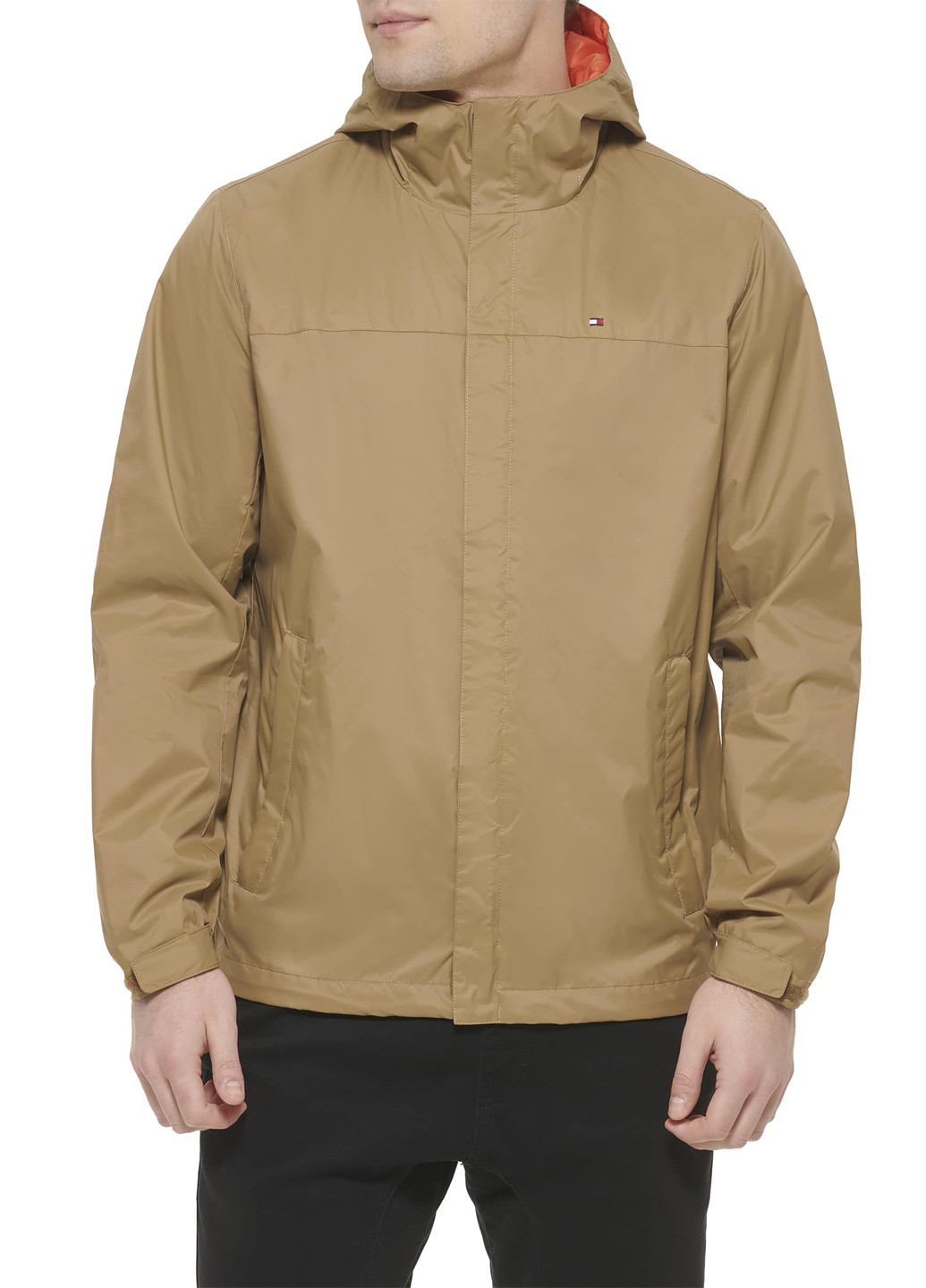 Коричнева демісезонна вітровка Tommy Hilfiger