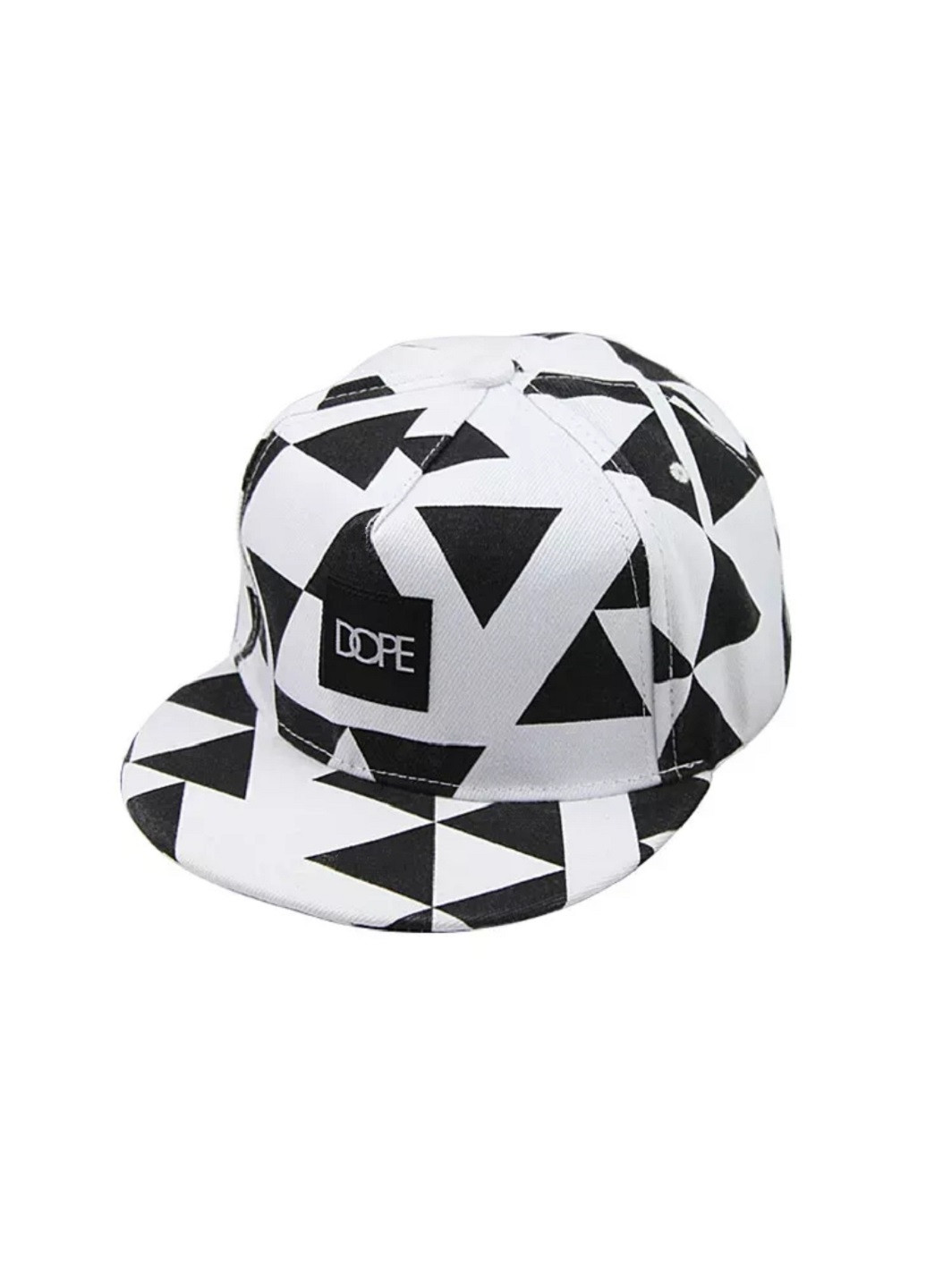 Кепка снепбек Dope 2 з прямим козирком унісекс Чорний NoName Снепбек (251131124)