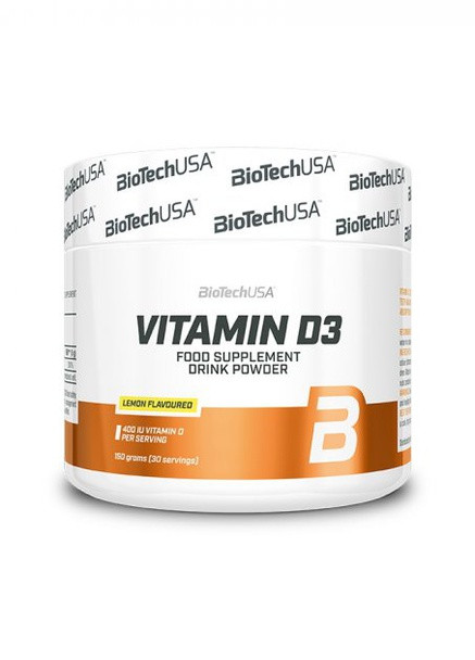 Вітамін D USA Vitamin D3 150 g (Lemon) Biotech (254325753)