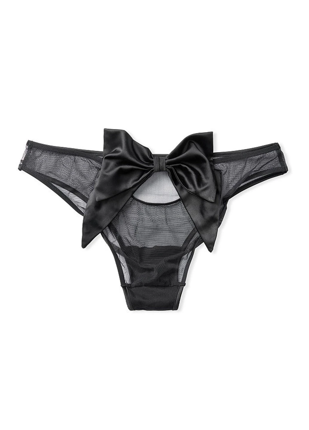 Чорний демісезонний комплект (бюстгальтер, труси) Victoria's Secret