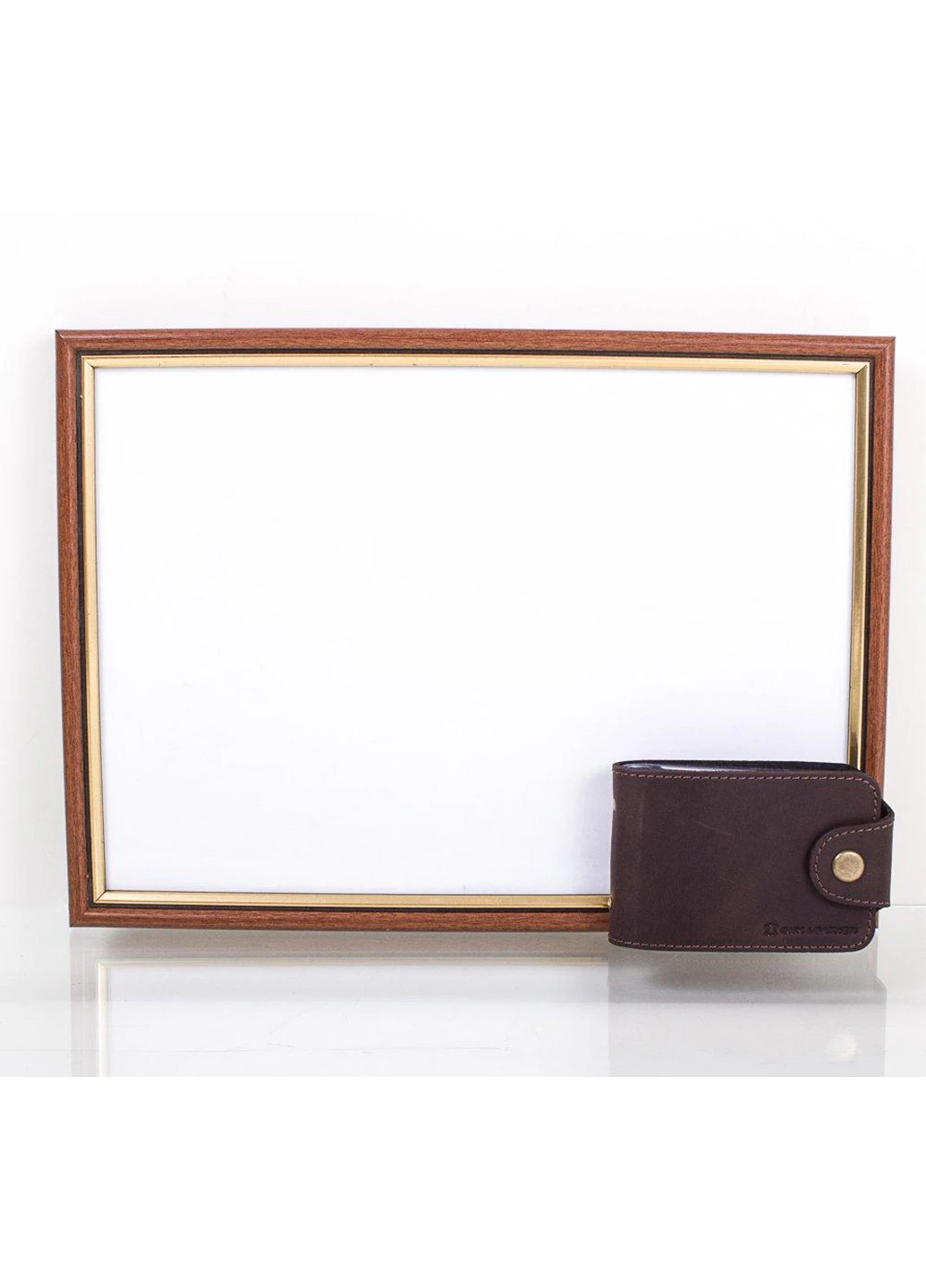 Мужская кожаная визитница 10х7х1,5 см DNK Leather (212702400)