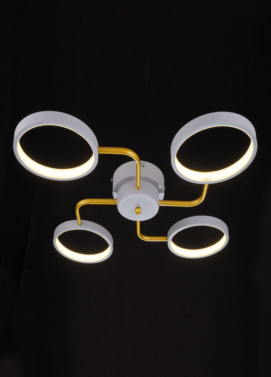 Світлодіодна люстра BR-01 640C/4 LED 30W WW+NW+CW GY Brille (251891788)