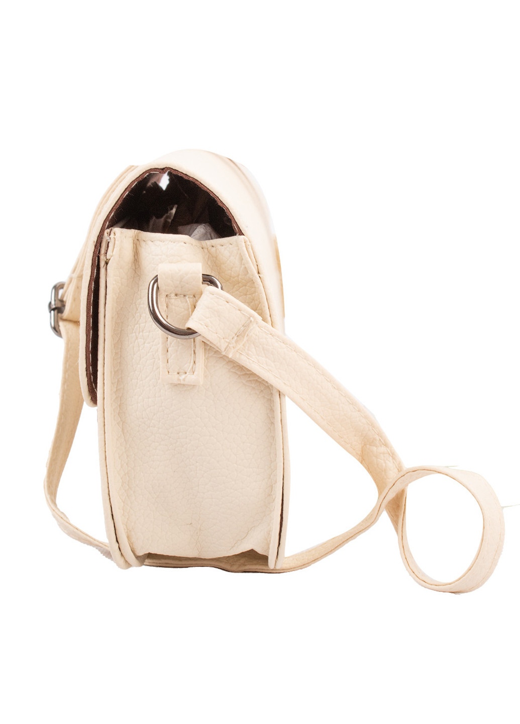 Женская сумка-клатч 18х14х6 см Valiria Fashion однотонная бежевая повседневная