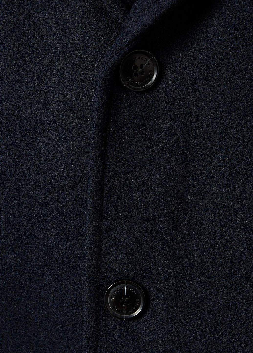 Темно-синє демісезонне Пальто однобортне Burton