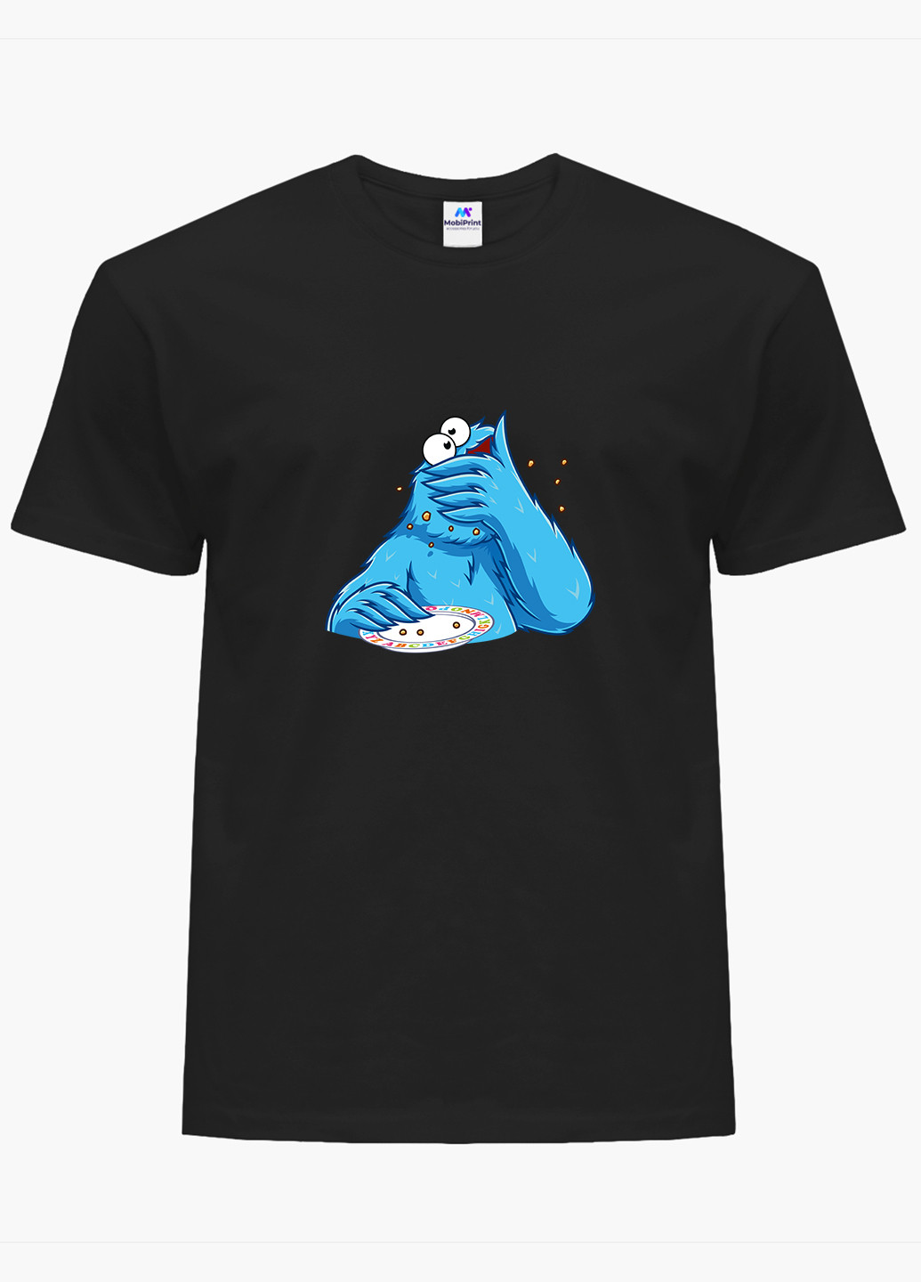 Футболка жіноча Кукі монстр (Cookie monster) (8976-1991) XXL MobiPrint - (227212280)