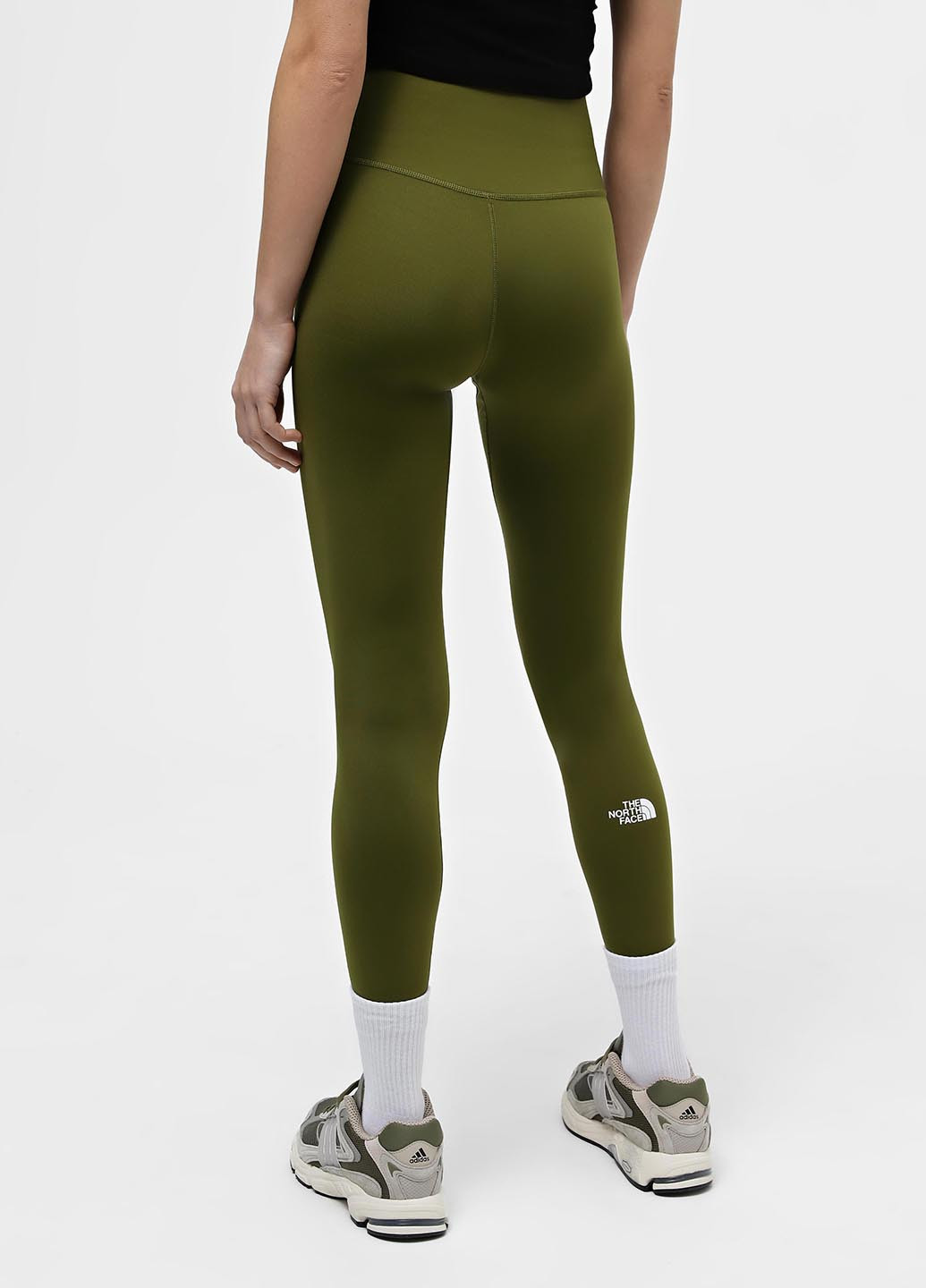 Хаки демисезонные леггинсы The North Face