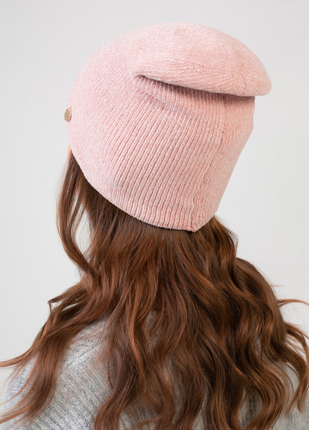Високоякісна, м'яка, тепла зимова жіноча шапка без підкладки 330034 Merlini (242216391)