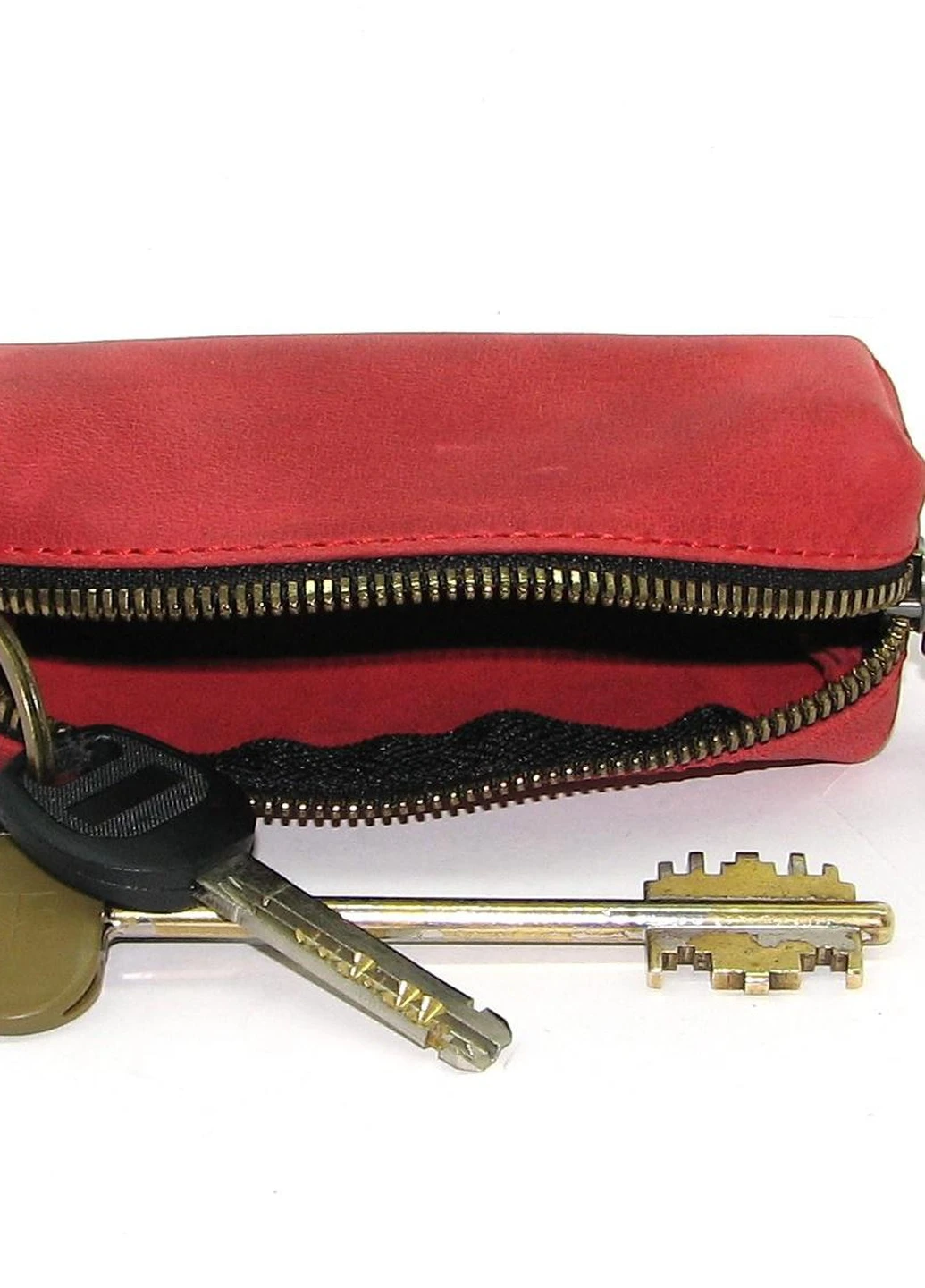 Кожаная ключница DNK Keys-S bochka H красная DNK Leather (253933307)
