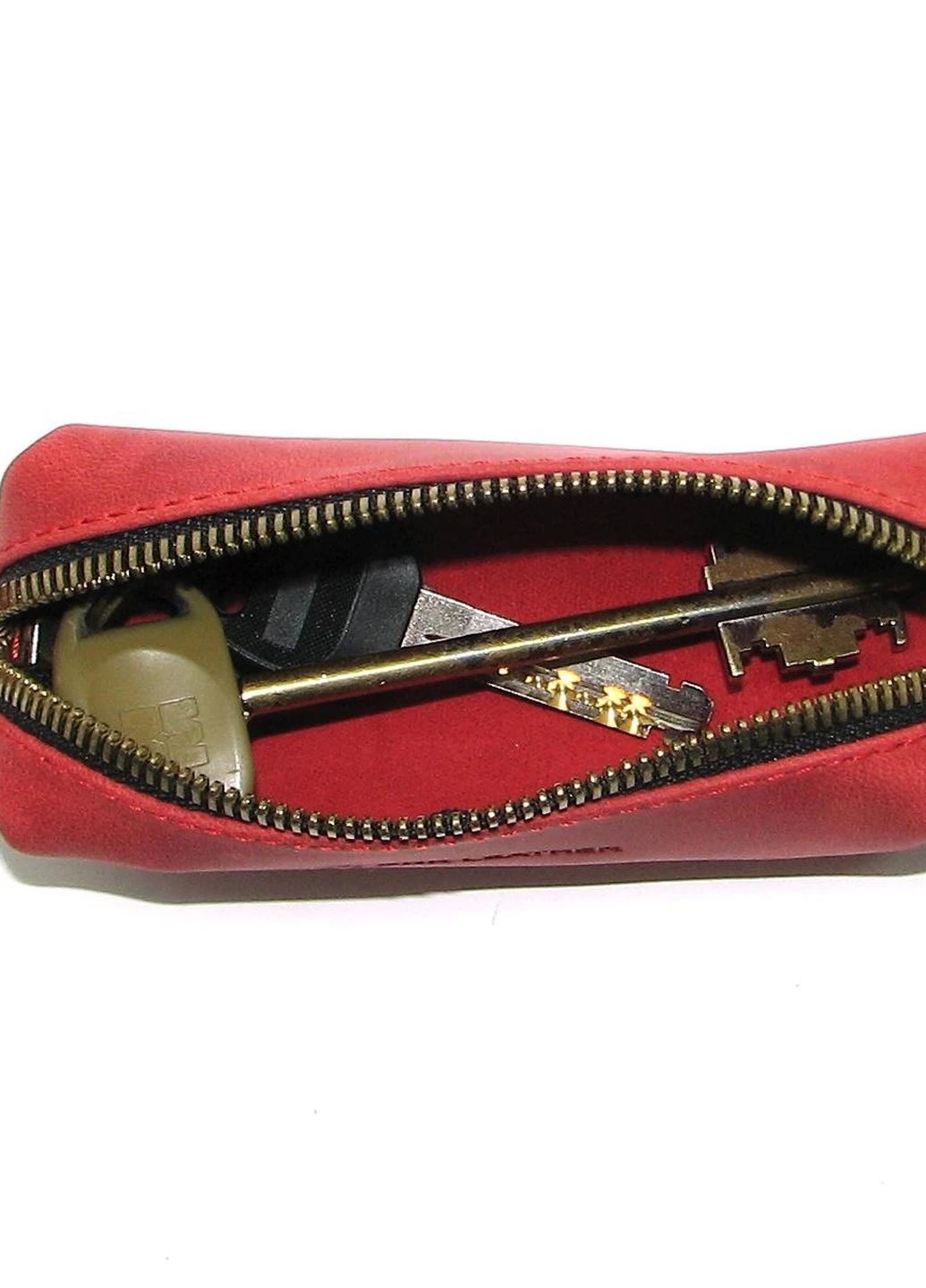 Кожаная ключница DNK Keys-S bochka H красная DNK Leather (253933307)