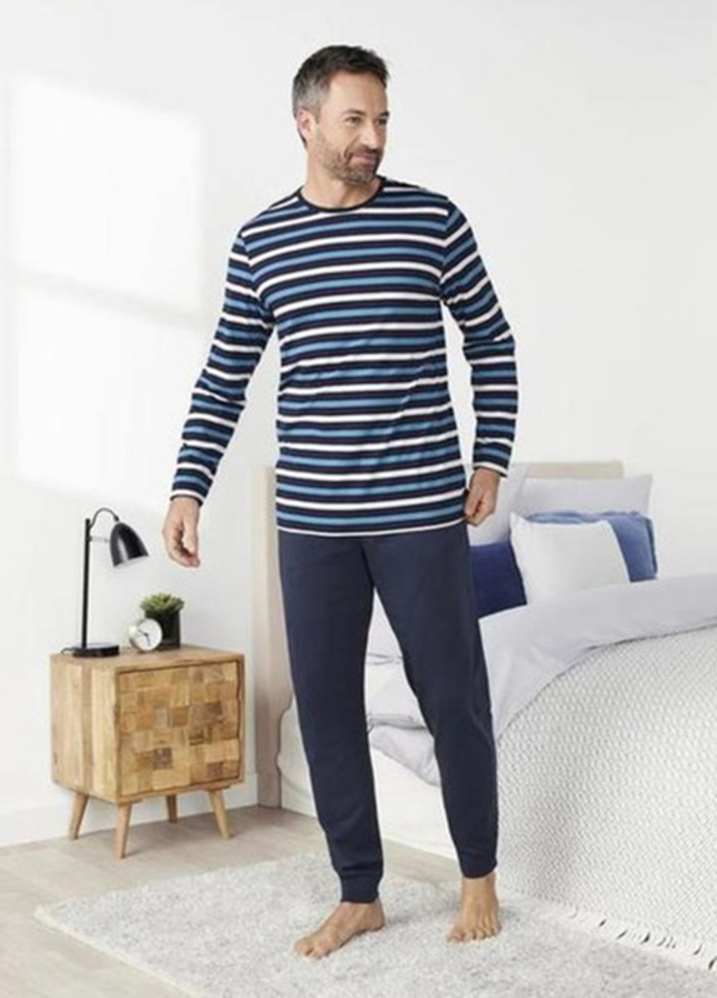 Пижама (лонгслив, брюки) Livergy (365761798)