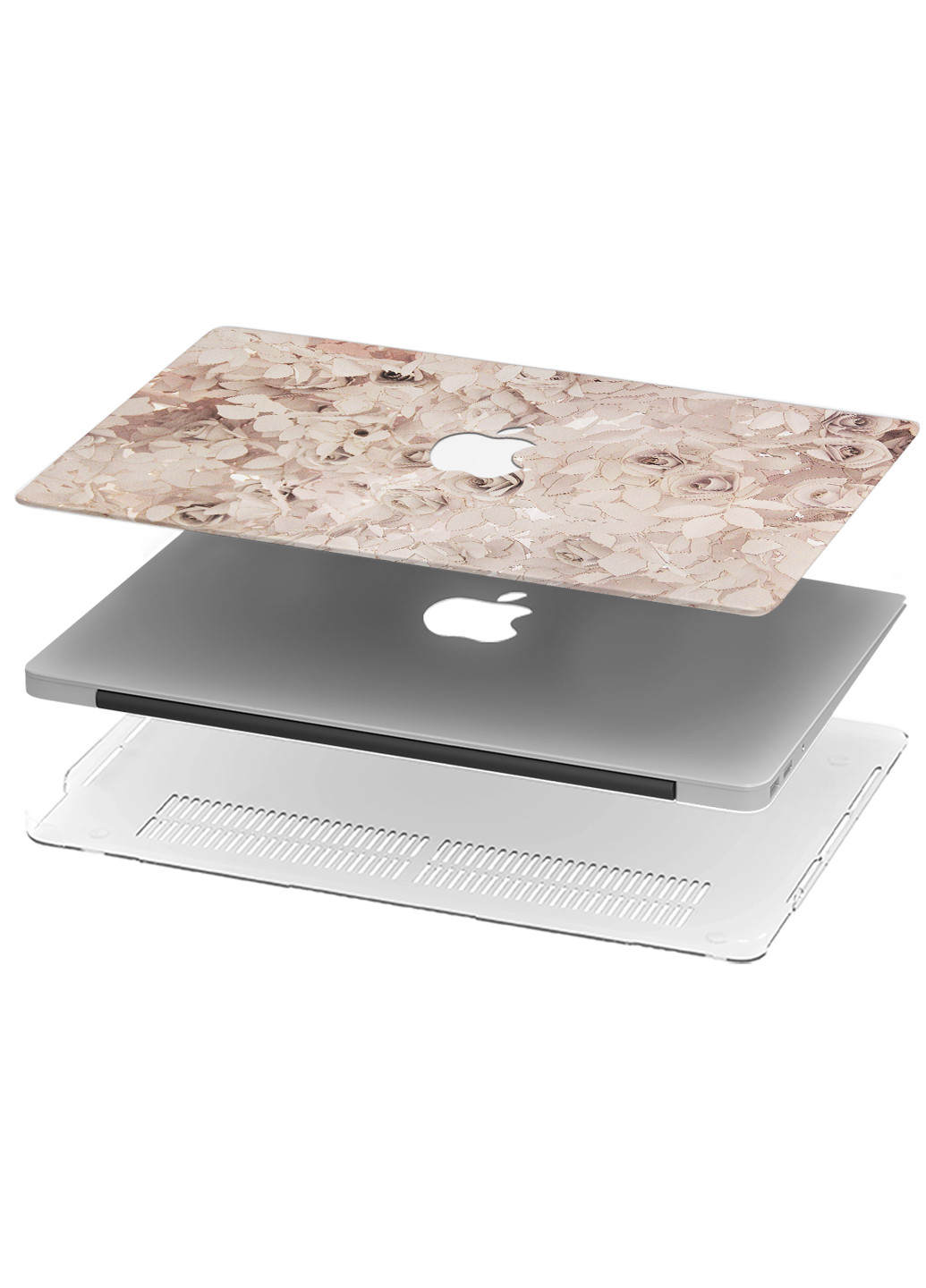 Чохол пластиковий для Apple MacBook Air 13 A1932 / A2179 / A2337 Троянди (Roses) (9656-1835) MobiPrint (218505473)