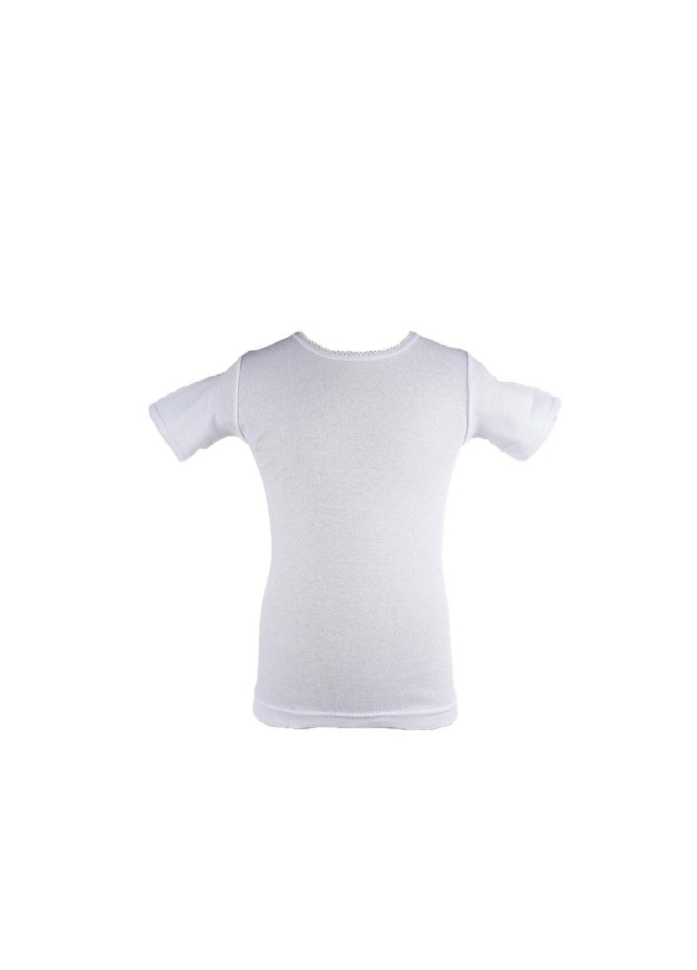 Біла демісезонна футболка для дівчинки (2шт),, р.11-12, white Katamino K128069