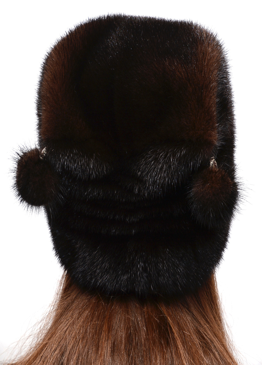 Зимняя норковая шапка-кубанка Меховой Стиль оливия (229691486)