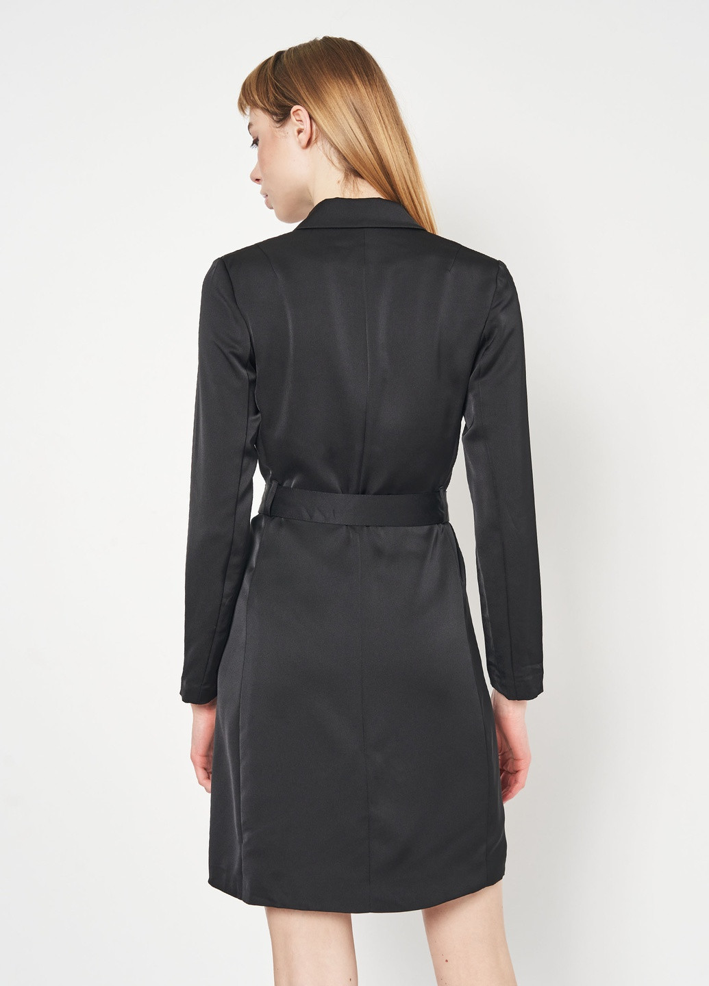 Черное кэжуал платье H&M однотонное