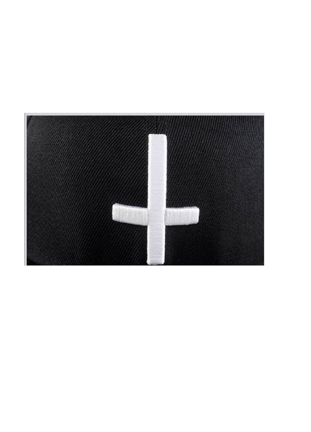 Кепка снепбек Крест с прямым козырьком, Унисекс NoName cнепбек (250377577)