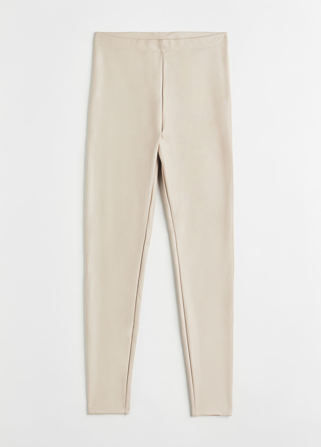 Темно-бежевые демисезонные леггинсы H&M