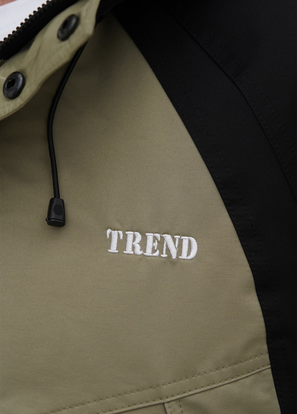 Оливковая демисезонная куртка Trend Collection