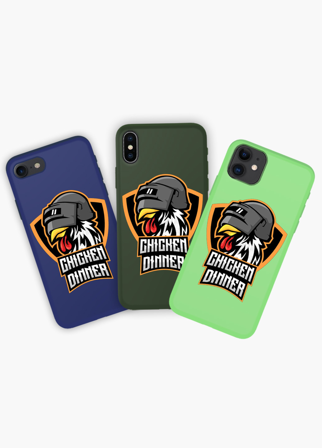 Чохол силіконовий Apple Iphone X Пубг Пабг (Pubg) (6129-1186) MobiPrint (219356846)