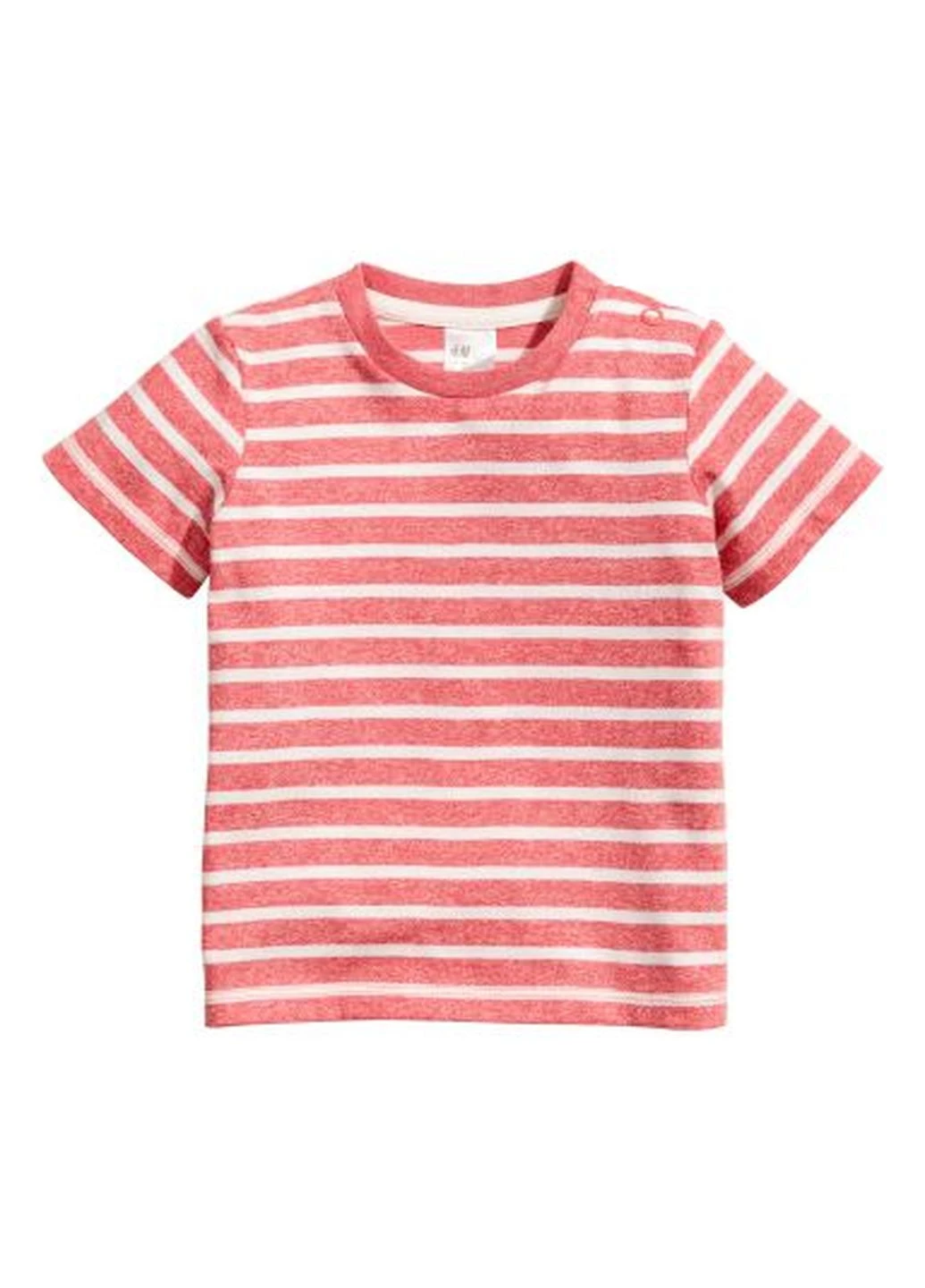Красная летняя футболка H&M