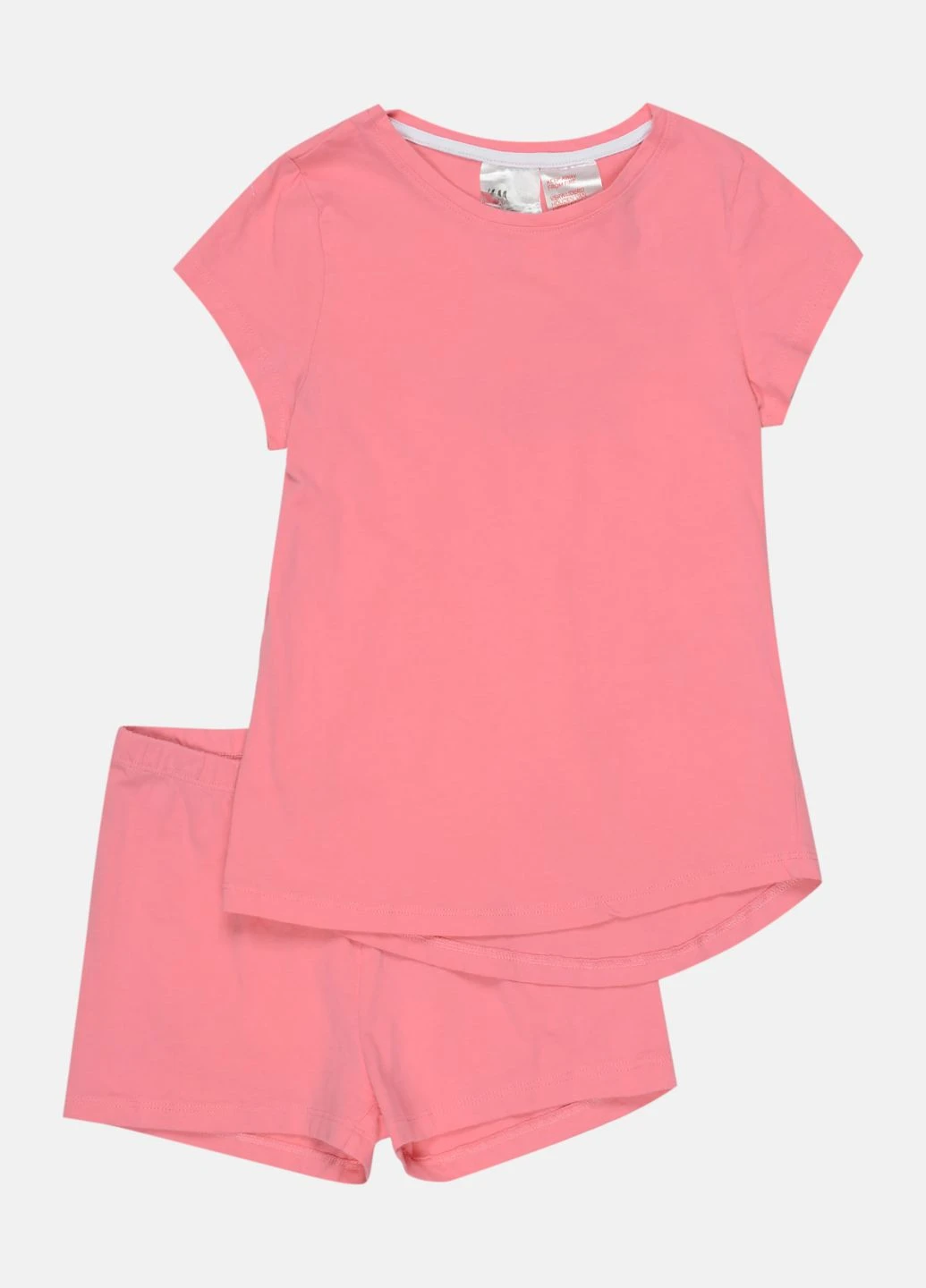 Рожева всесезон піжама (футболка, шорти) H&M