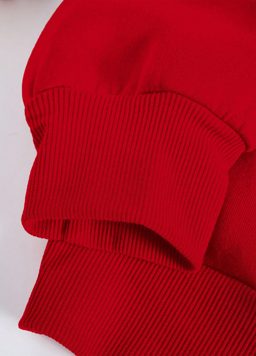 Красный свитшот SHEIN новогодний без декора (353307569)