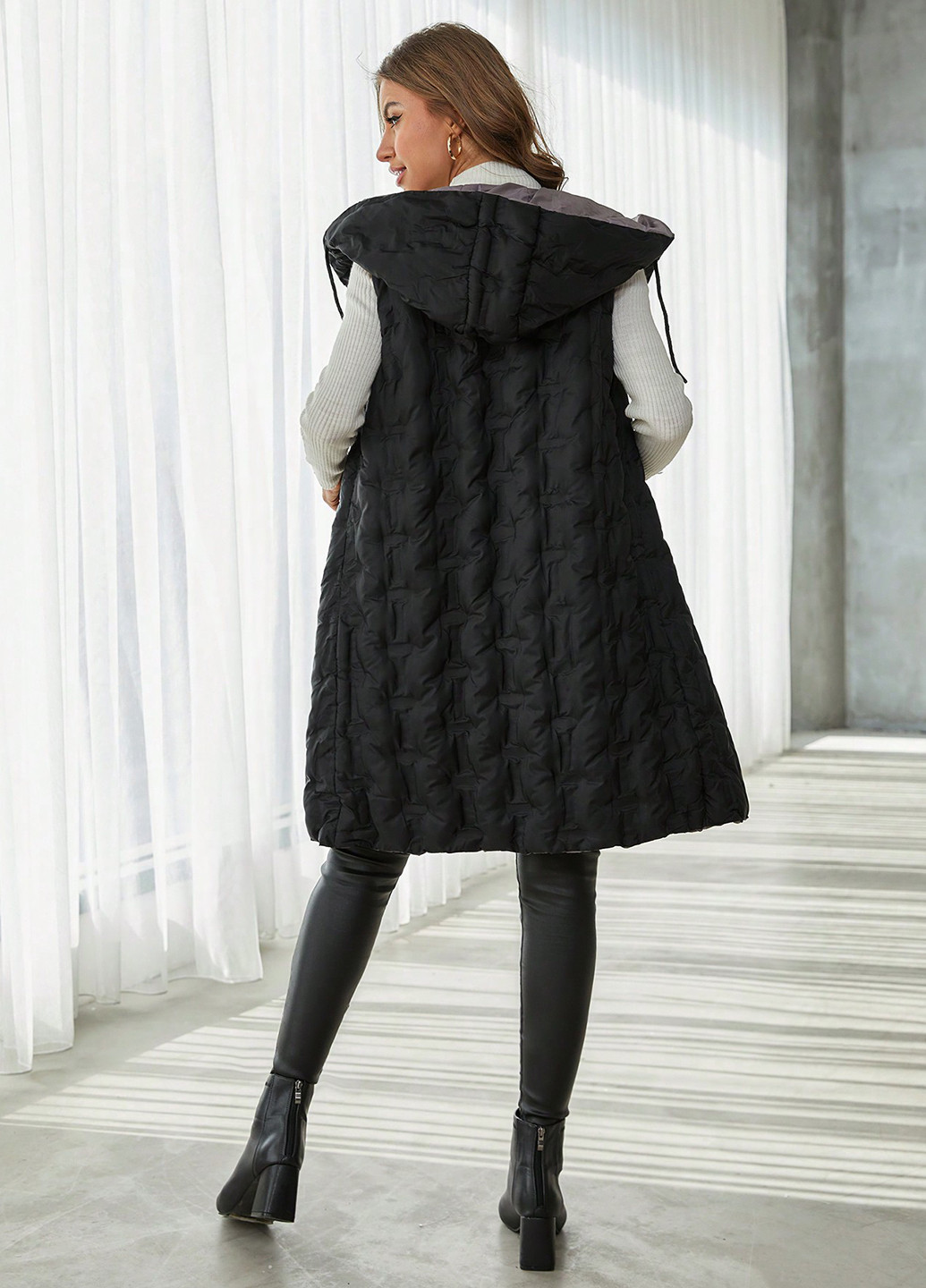 Жилет двусторонний SHEIN (334101396)