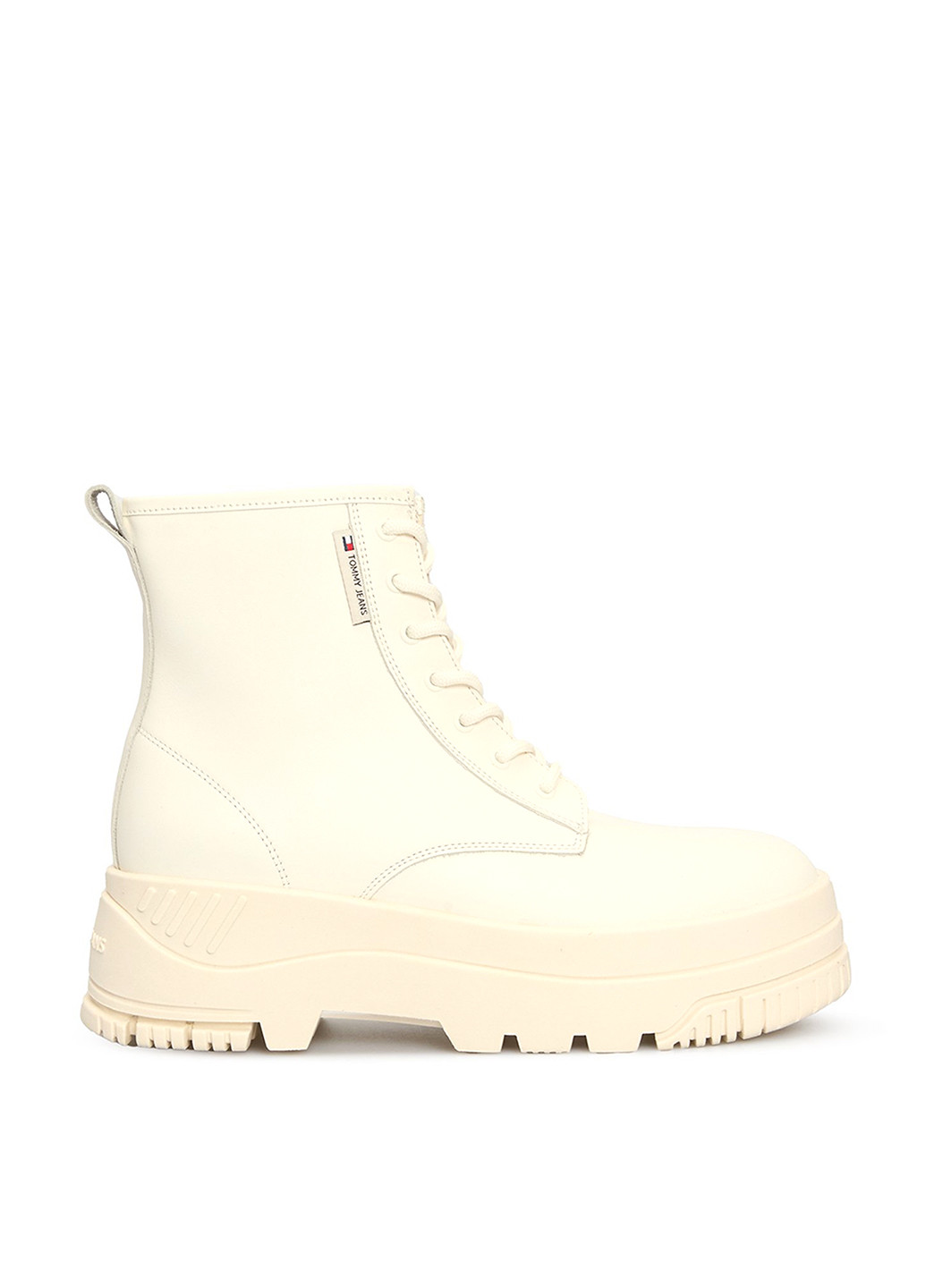 Зимние ботинки тимберленды Tommy Jeans с логотипом, со шнуровкой