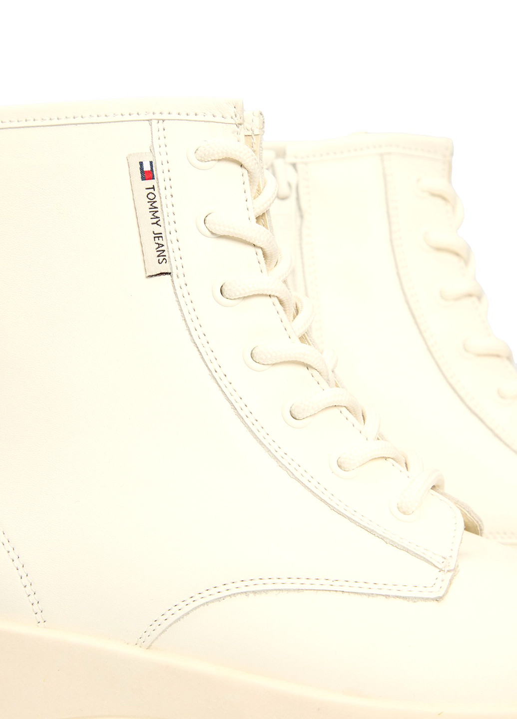 Зимние ботинки тимберленды Tommy Jeans с логотипом, со шнуровкой