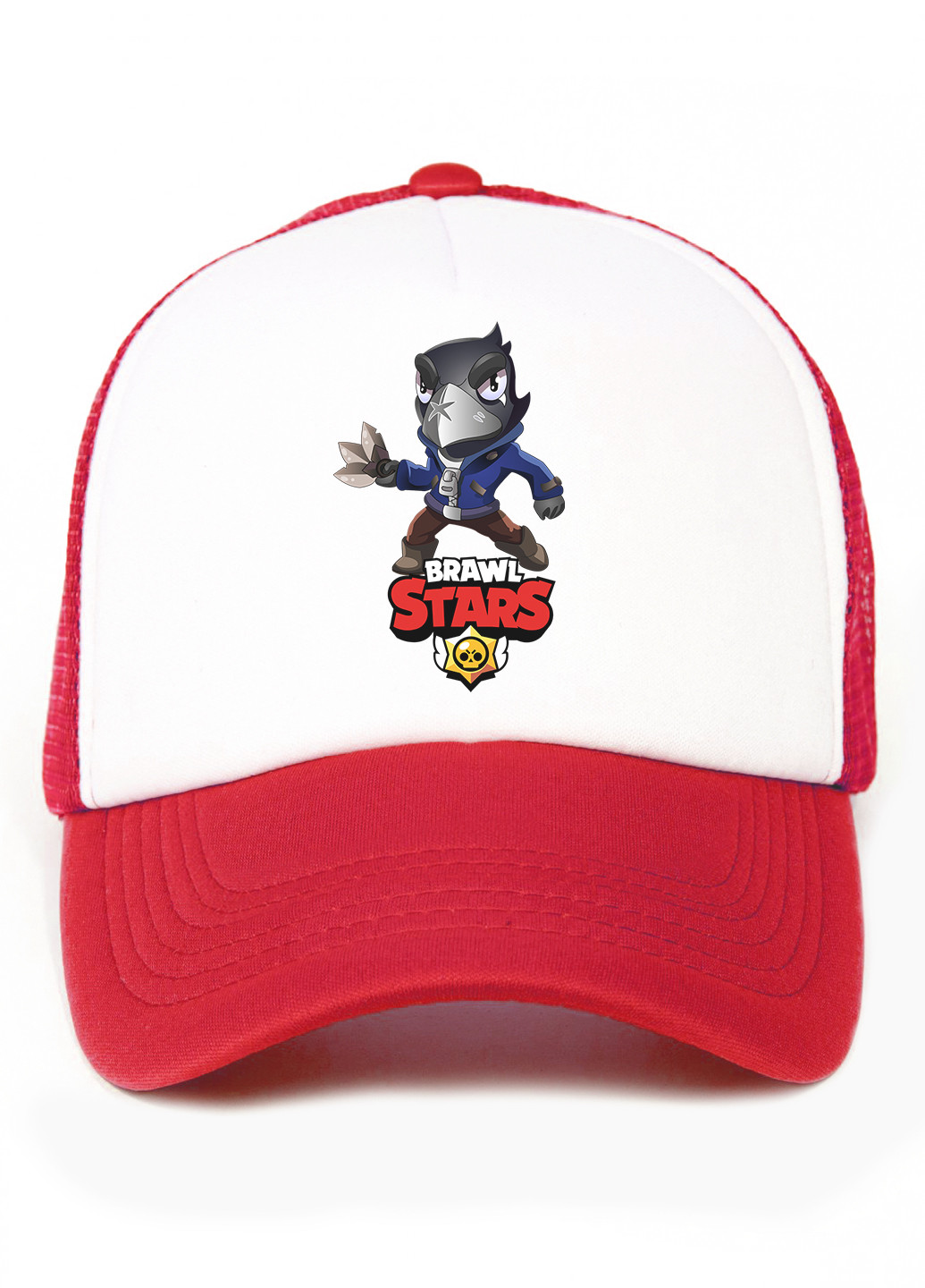 Кепка Тракер детская Ворон Бравл Старс (Crow Brawl Stars) (33404-1059) MobiPrint (220769643)
