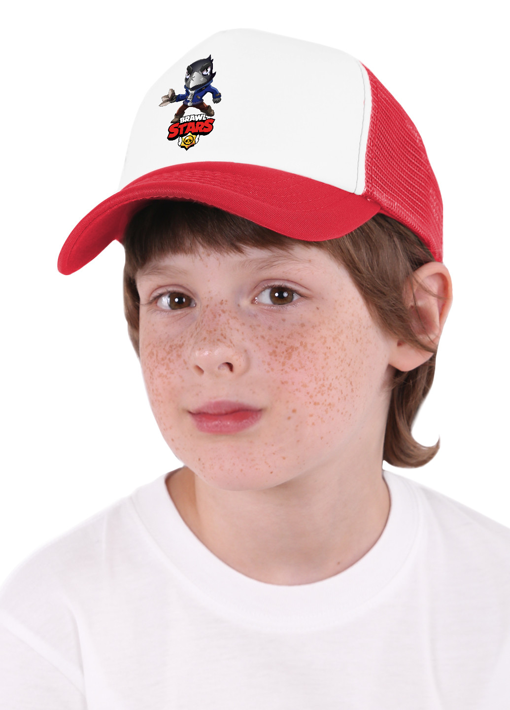 Кепка Тракер детская Ворон Бравл Старс (Crow Brawl Stars) (33404-1059) MobiPrint (220769643)