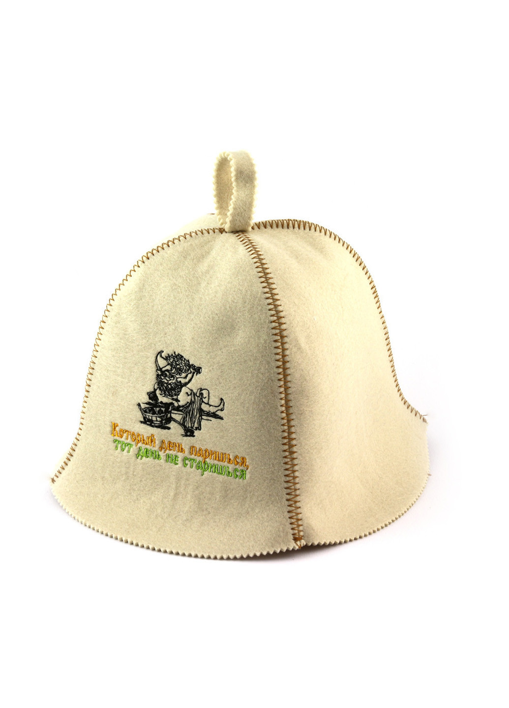 Шапка для сауны "Который день паришься - тот день не состаришься" Luxyart (206021509)