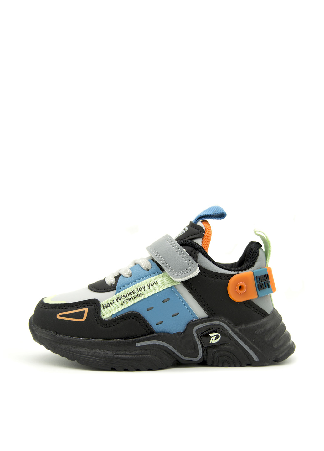 Черные демисезонные кроссовки W.Niko