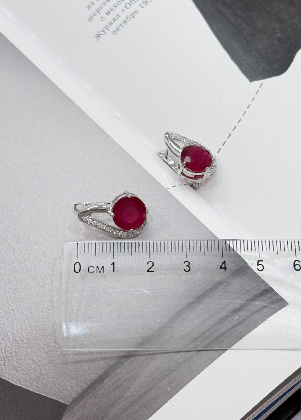 Серьги Silver Flame (307258623)