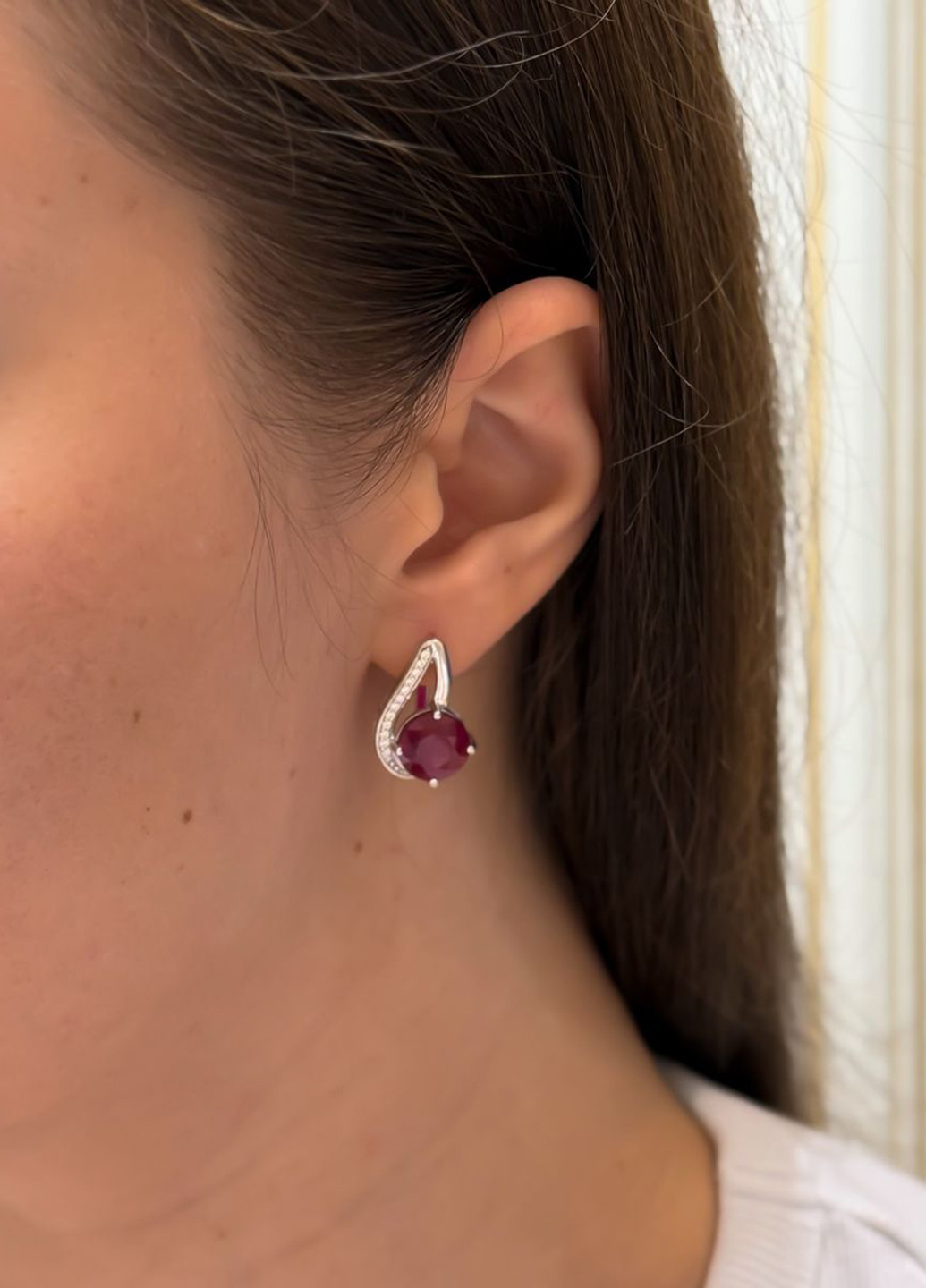 Серьги Silver Flame (307258623)