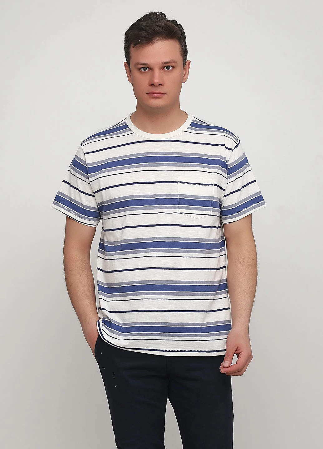 Голубая футболка H&M