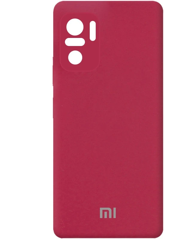 Чехол Silicone Cover Full Camera (AA) для Xiaomi Redmi Note 10 / Note 10s Красный / Rose Red (is_00000045509_17) Epik (237824622)