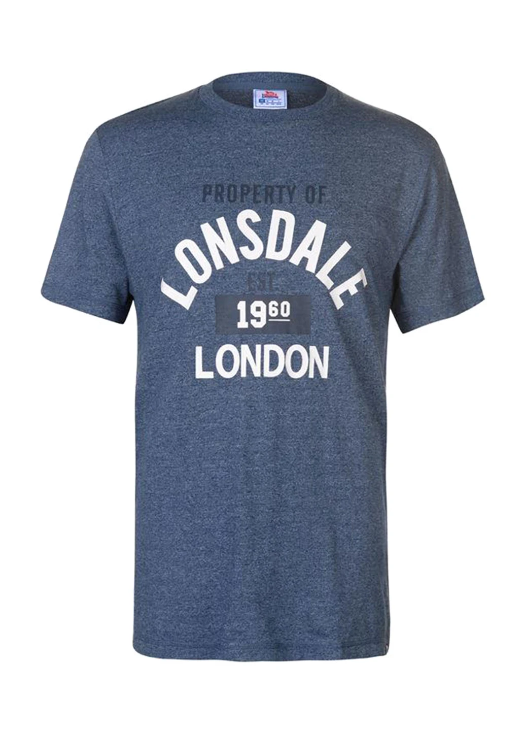 Сіро-синя футболка Lonsdale