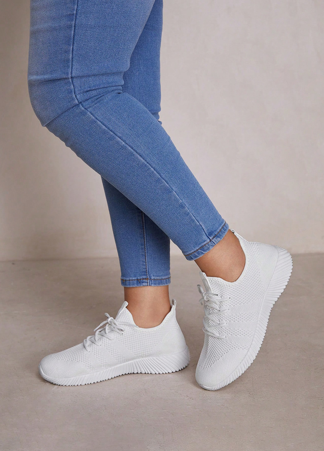 Кроссовки SHEIN белые лето (338797028)