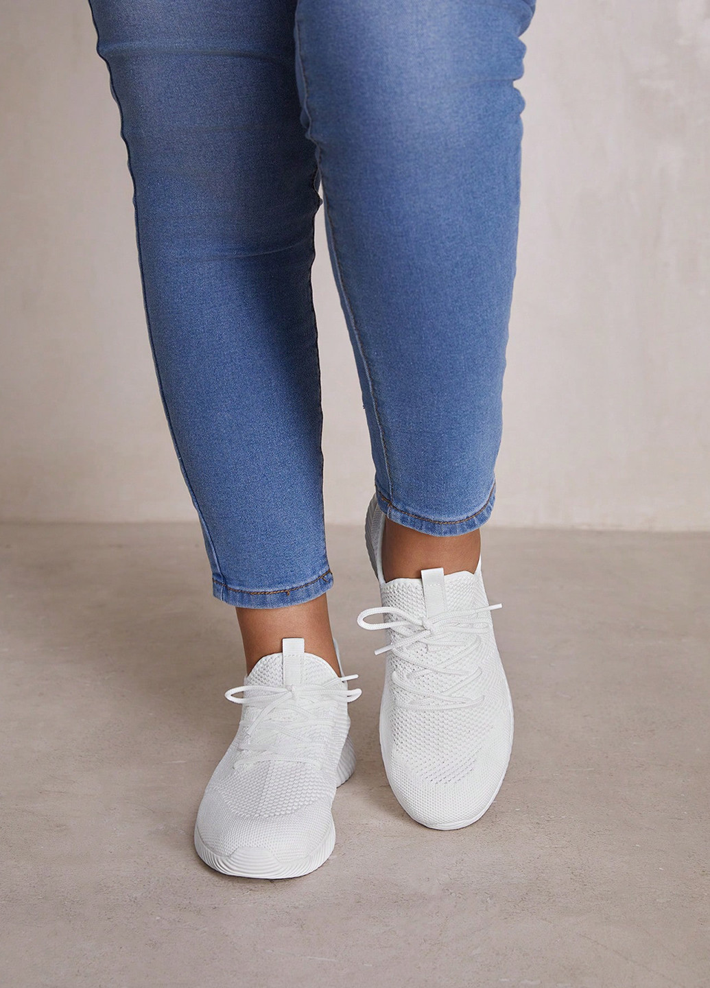 Кроссовки SHEIN белые лето (338797028)