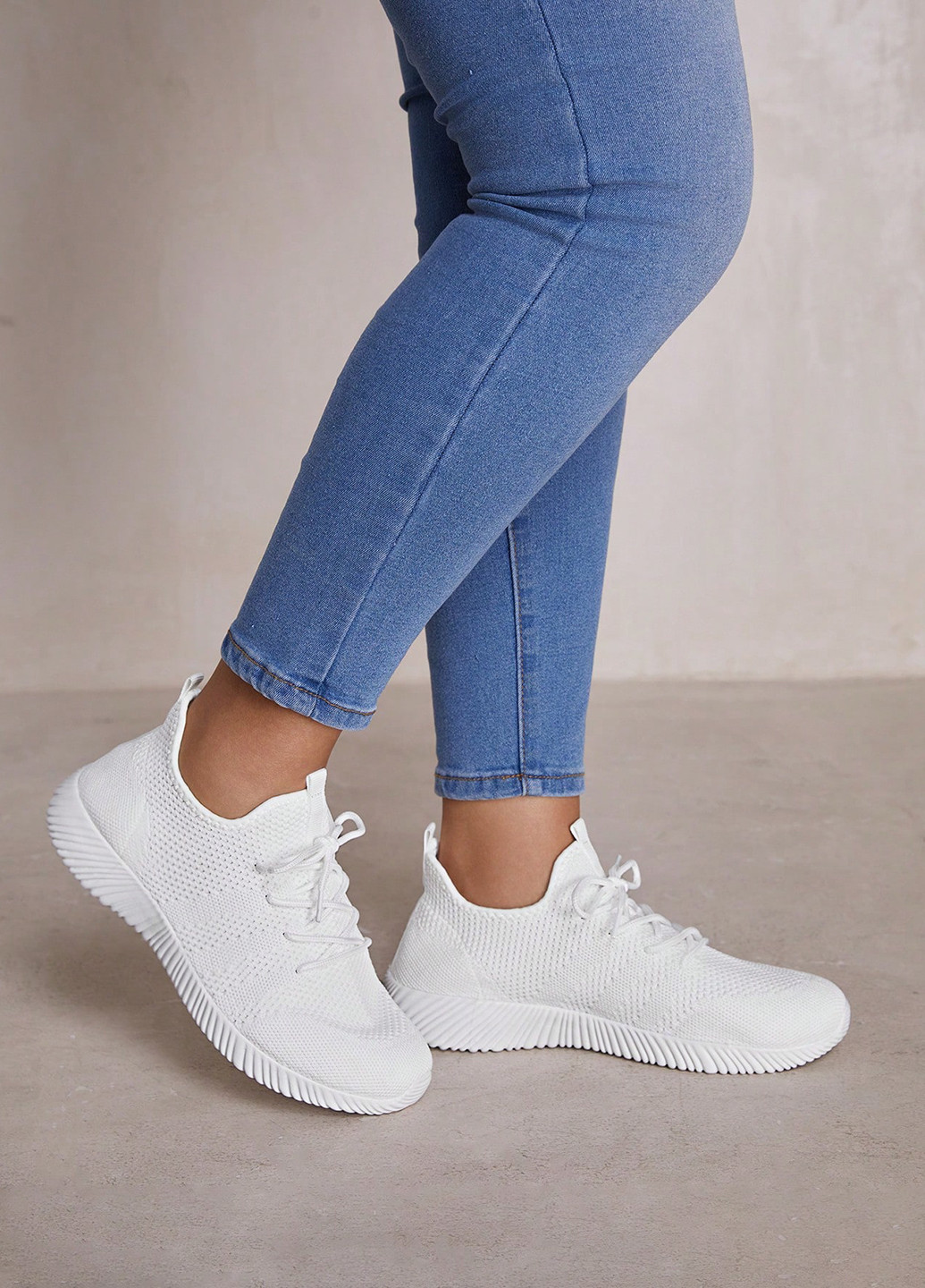 Кроссовки SHEIN белые лето (338797028)