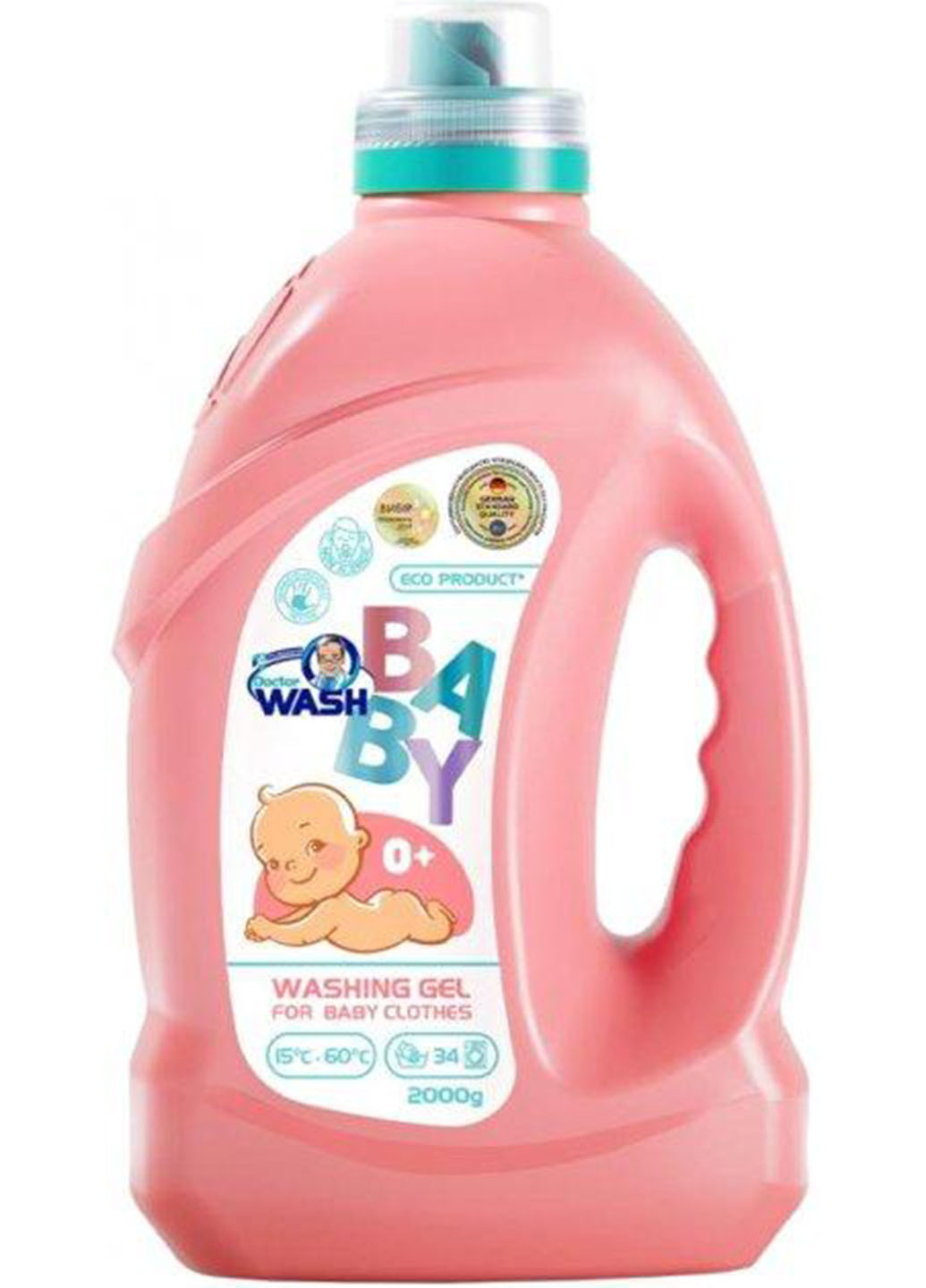 Гель для стирки детской одежды Baby 2 кг (34 прань) Doctor Wash (254255824)