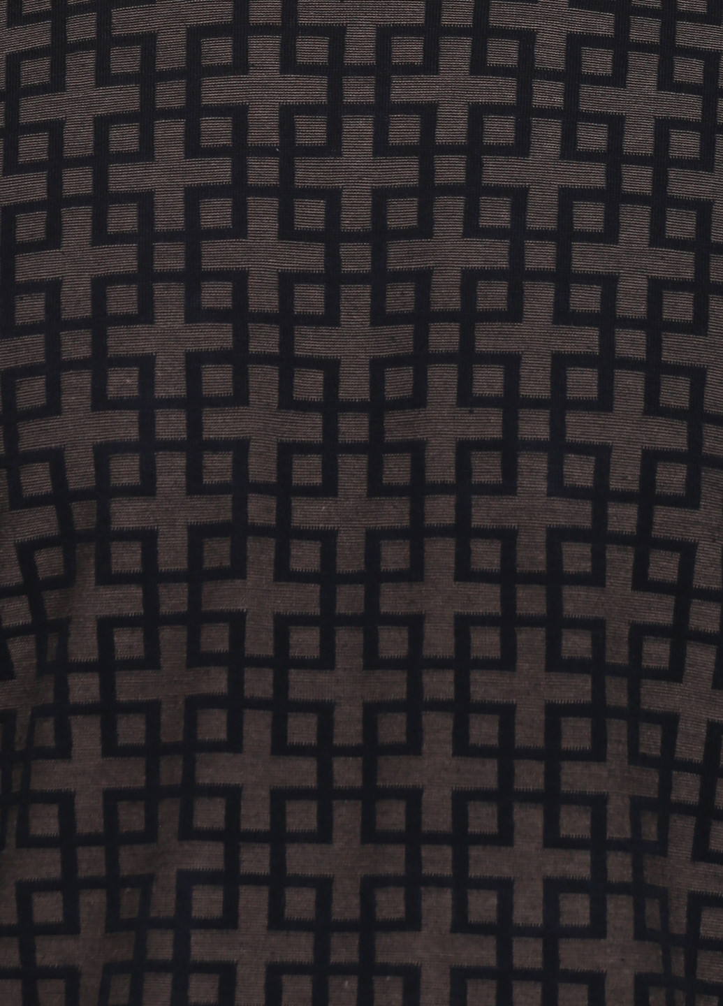 MSY свитшот геометрический темно-коричневый кэжуал
