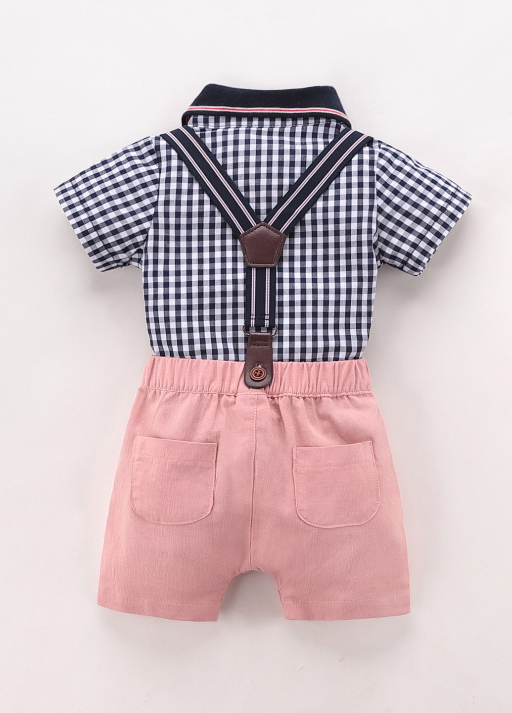 Комбинированный демисезонный комплект (боди, шорты) SHEIN