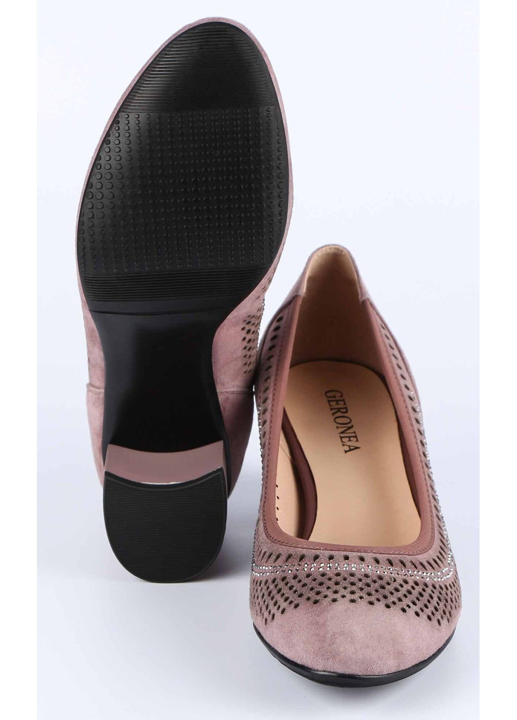 Жіночі туфлі на підборах 195197 Geronea (252393440)