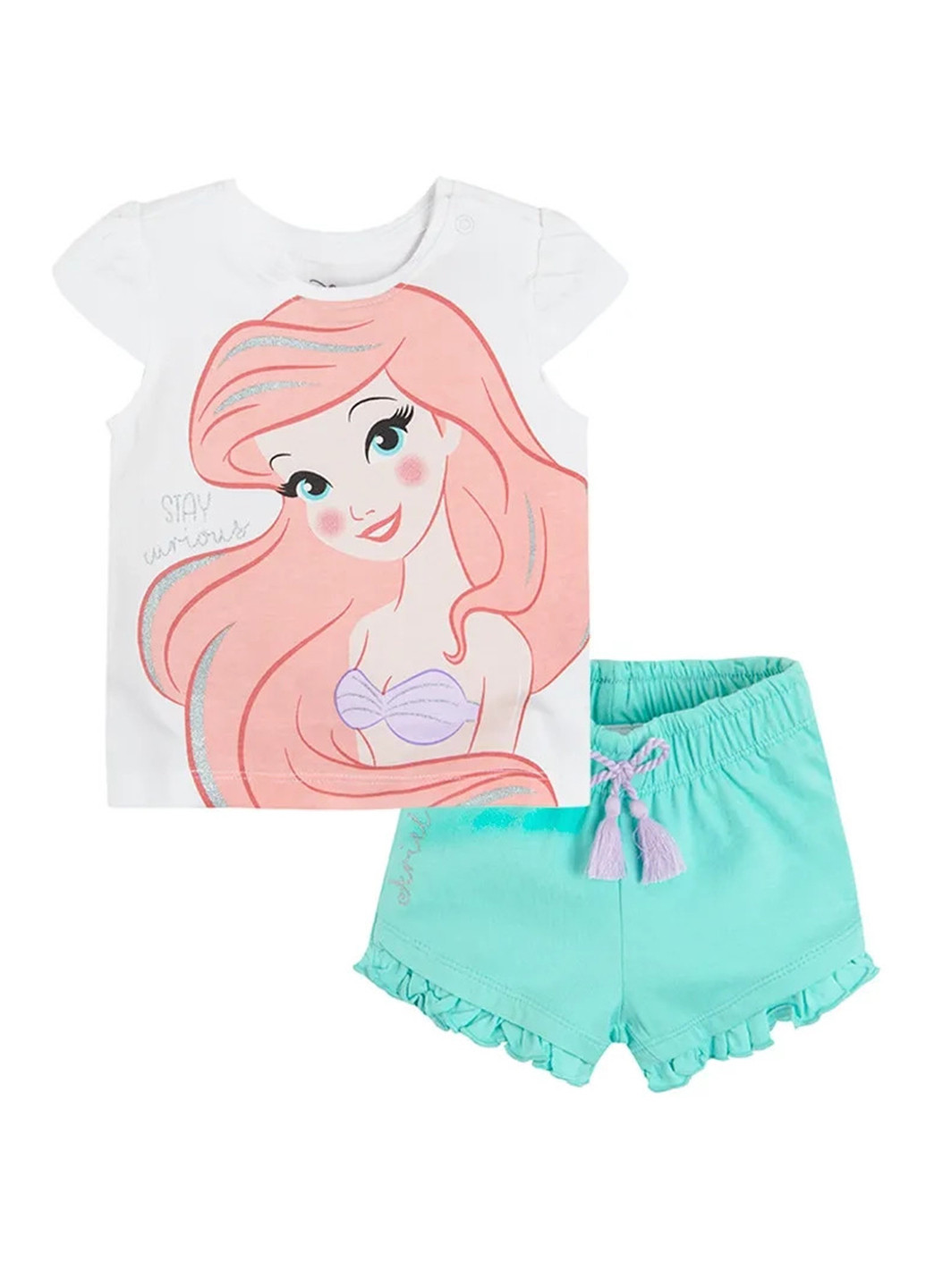 Комбинированный летний комплект (футболка, шорты) Cool Club